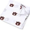 Three Little Anchors College Swaddle Blanket - Auburn Tigers