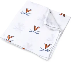 Three Little Anchors College Swaddle Blanket - Virginia Cavaliers