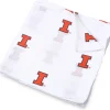 Three Little Anchors College Swaddle Blanket - Illinois Fighting Illini