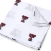 Three Little Anchors College Swaddle Blanket - Texas Tech Red Raiders