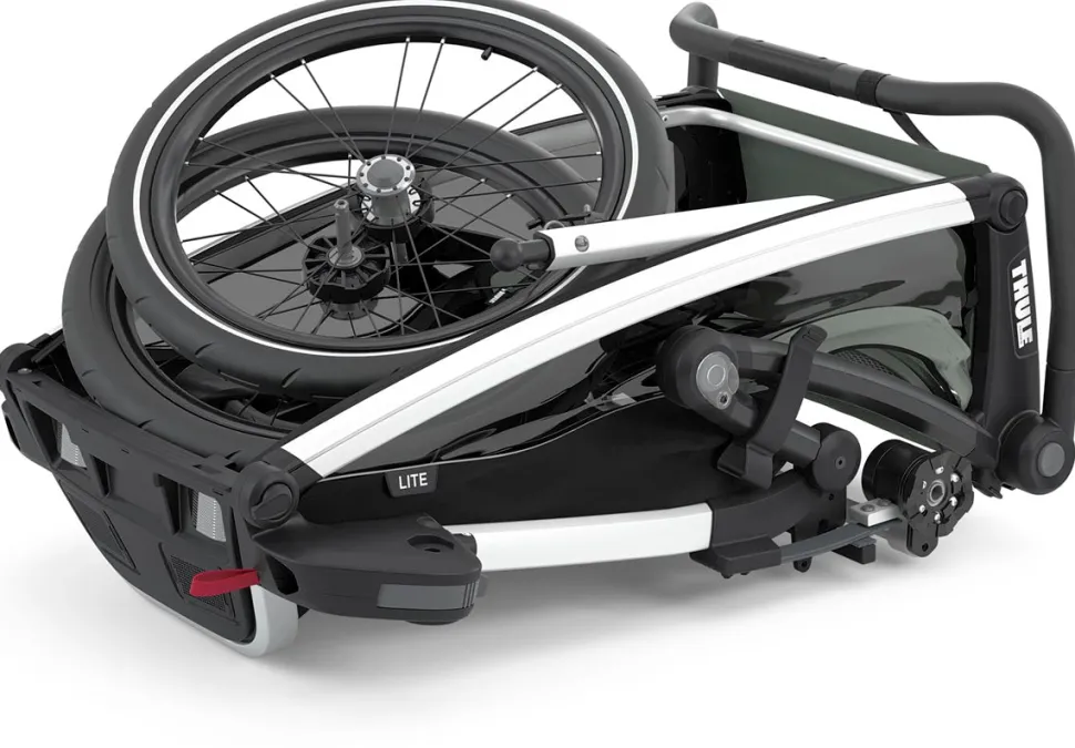 Thule Chariot Lite 1 Single Multisport Trailer + Stroller - Agave