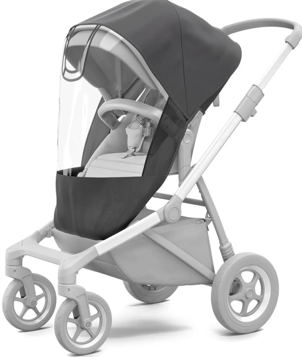 Thule Sleek Sibling Seat - Black / Grey Melange