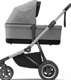 Thule Sleek Stroller + Accessory Set - Grey Melange