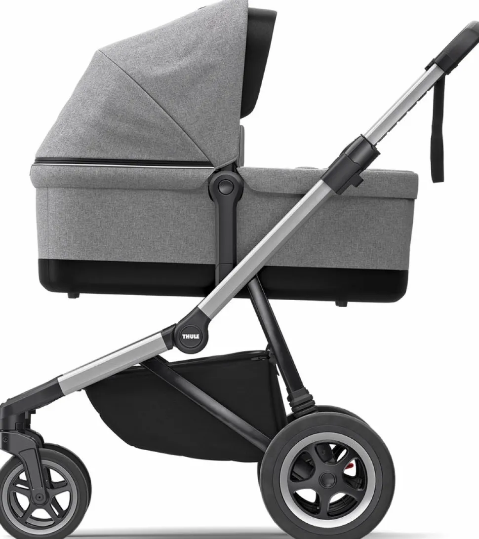 Thule Sleek Stroller + Accessory Set - Grey Melange