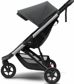 Thule Spring Stroller + Cup Holder Bundle - Shadow Grey