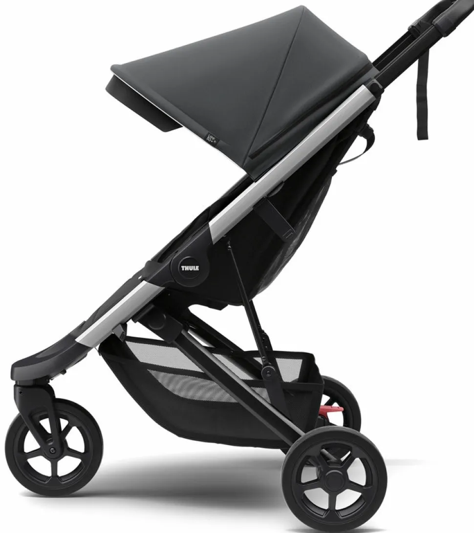 Thule Spring Stroller + Cup Holder Bundle - Shadow Grey