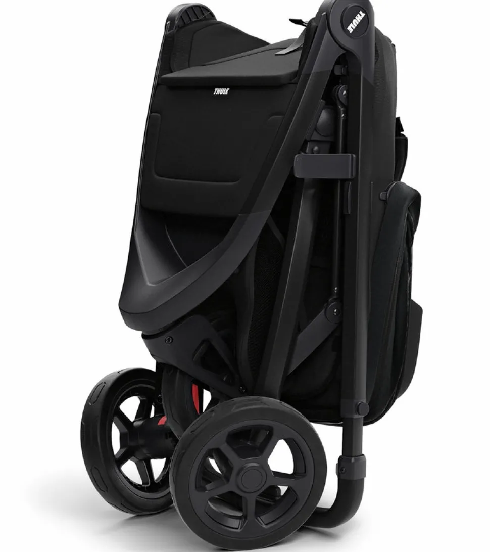 Thule Spring Stroller + Cup Holder Bundle - Shadow Grey