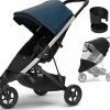 Thule Spring Stroller + Essentials Bundle - Majolica Blue