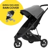 Thule Spring Stroller Summer Bundle Bundle - Black / Grey Melange