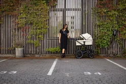 Thule Urban Glide 4-Wheel All-Terrain Stroller + Bassinet Bundle - Soft Beige