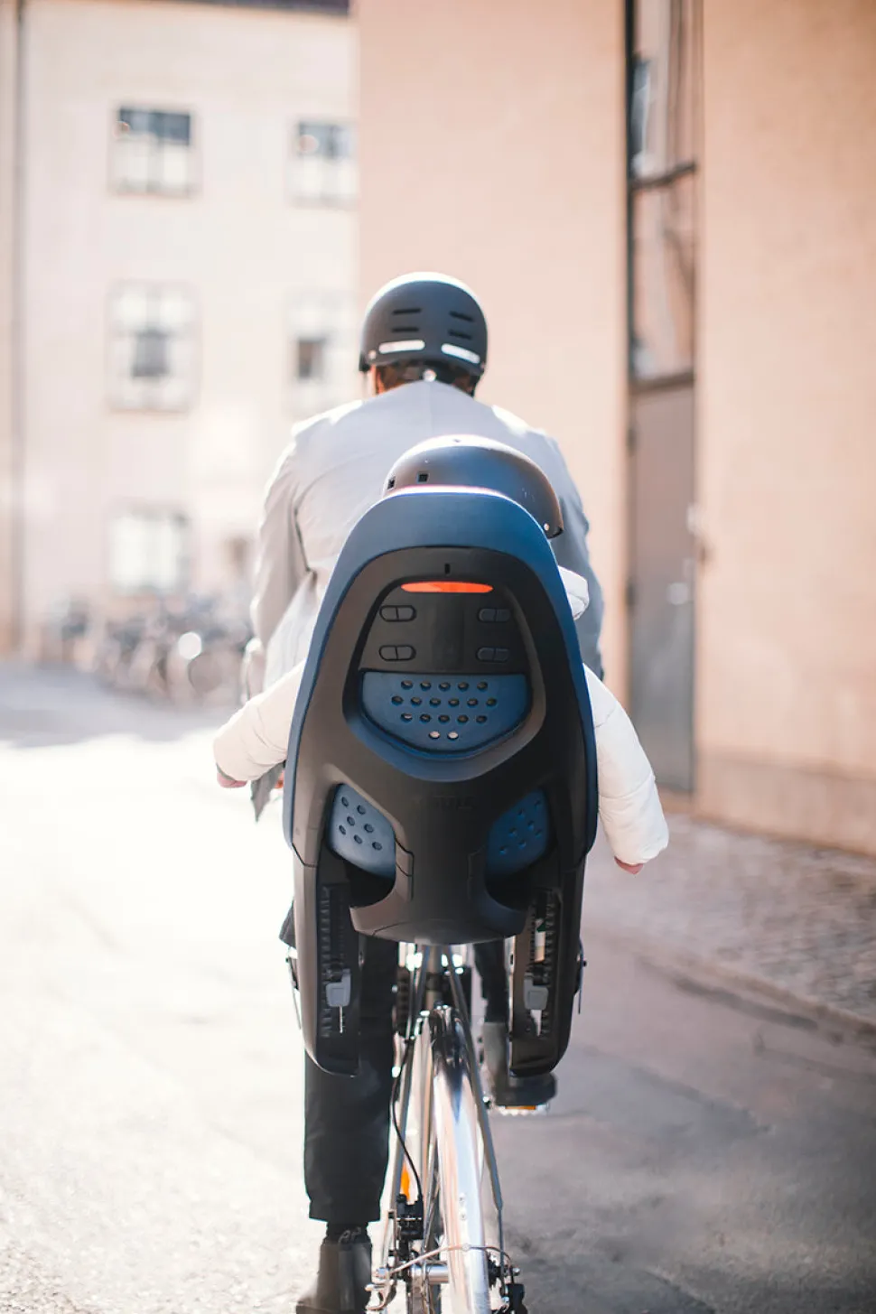 Thule Yepp Maxi 2 Frame Mounted Child Bike Seat - Majolica Blue