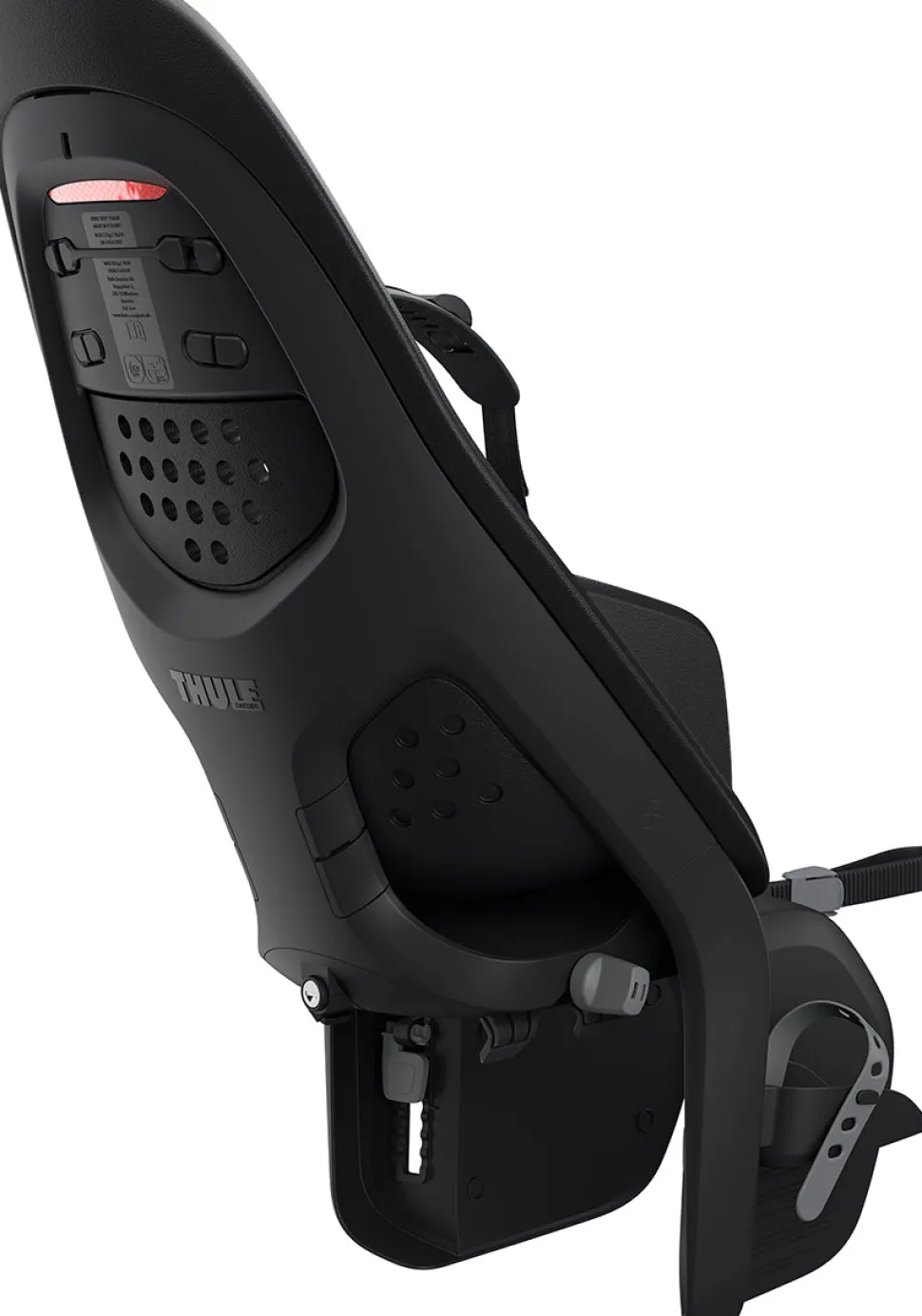 Thule Yepp Maxi 2 Rack Mounted Child Bike Seat - Midnight Black