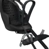 Thule Yepp Mini 2 Front Mounted Child Bike Seat - Midnight Black
