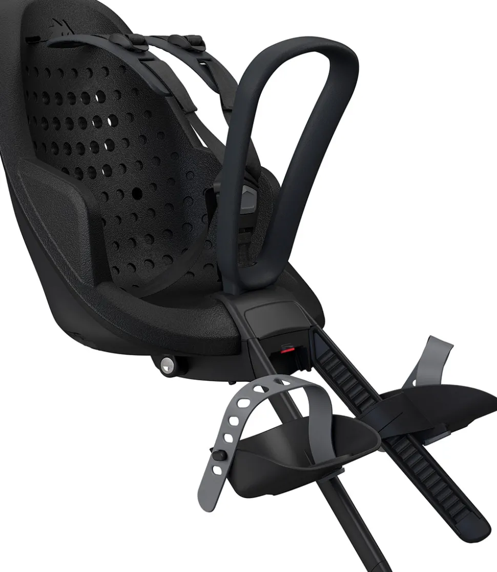Thule Yepp Mini 2 Front Mounted Child Bike Seat - Midnight Black