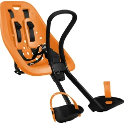 Thule Yepp Mini Front Mounted Child Bike Seat - Orange