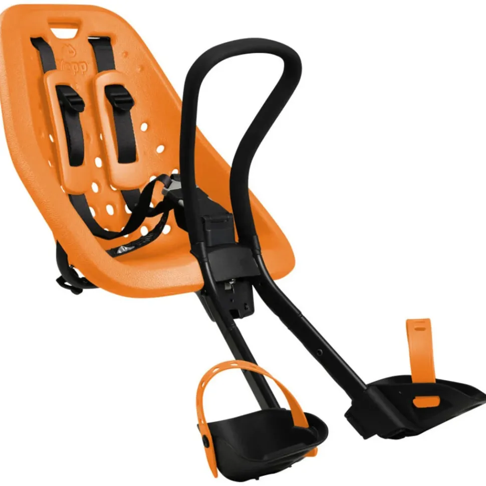 Thule Yepp Mini Front Mounted Child Bike Seat - Orange