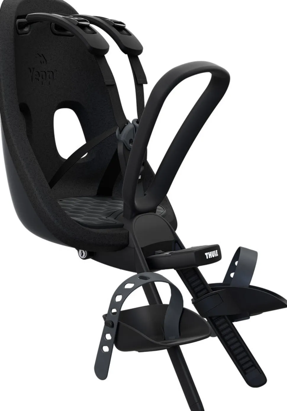 Thule Yepp Nexxt Mini Front Mounted Child Bike Seat - Obsidian Black