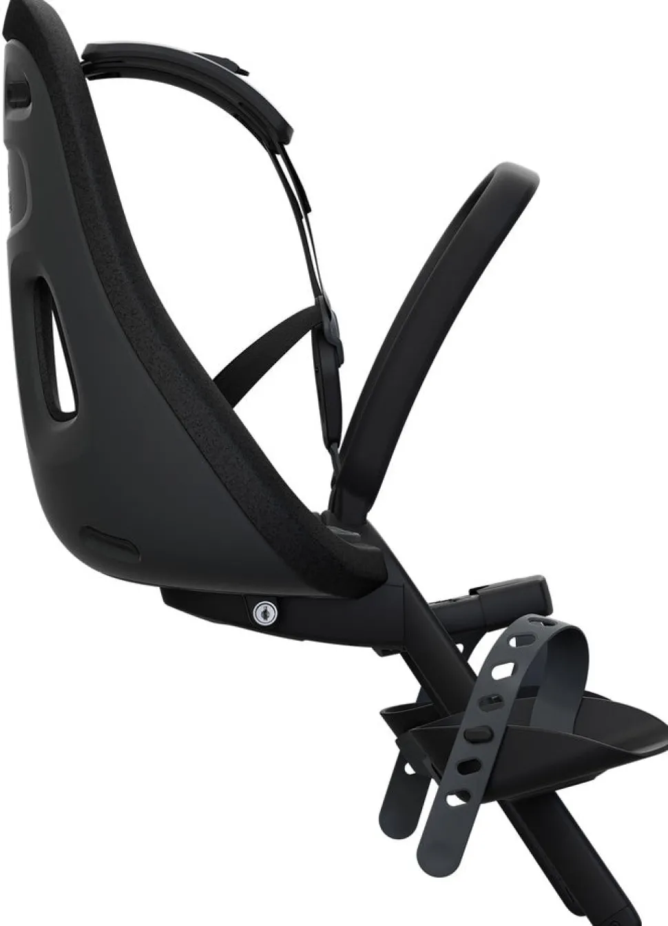 Thule Yepp Nexxt Mini Front Mounted Child Bike Seat - Obsidian Black
