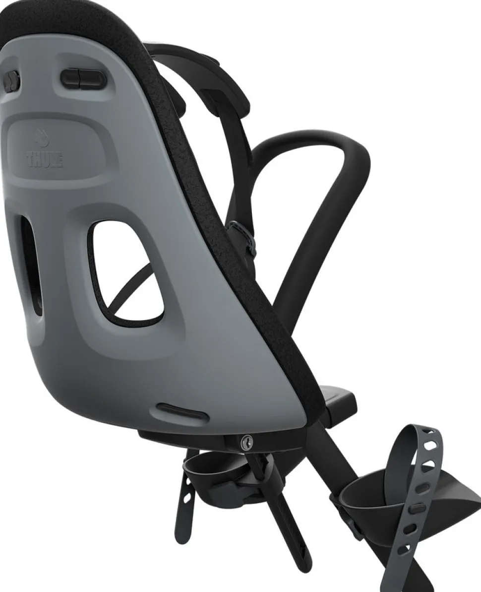 Thule Yepp Nexxt Mini Front Mounted Child Bike Seat - Monument Gray