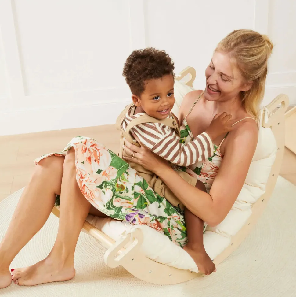 Tiny Land® 7-in-1 Montessori Climbing Set with Play Pad