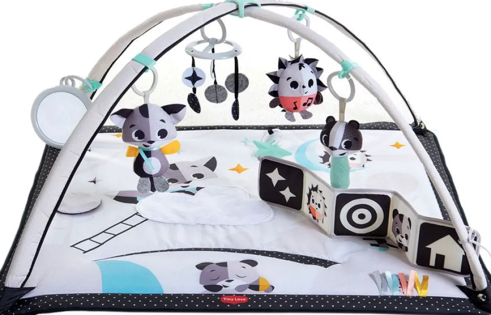 Tiny Love Magical Tales Black & White Gymini Activity Play Mat With Book