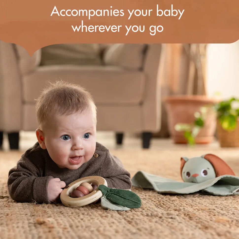 Tiny Love Soft Bunny & Rattle Toy Set - Garden of Adventure Collection