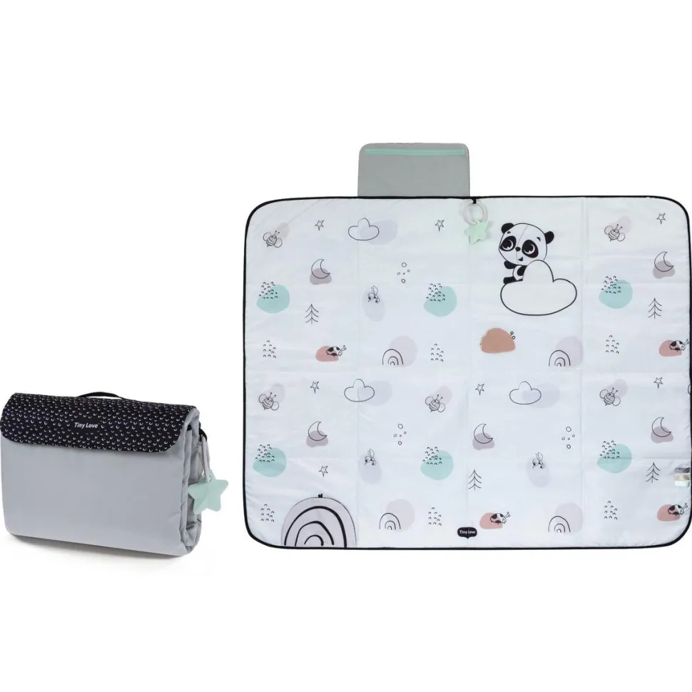 Tiny Love XL Outdoor Mat - Black & White Decor Collection