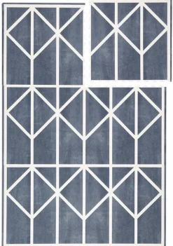 Toddlekind Printed Foam Puzzle Playmat - Nordic - Petroleum