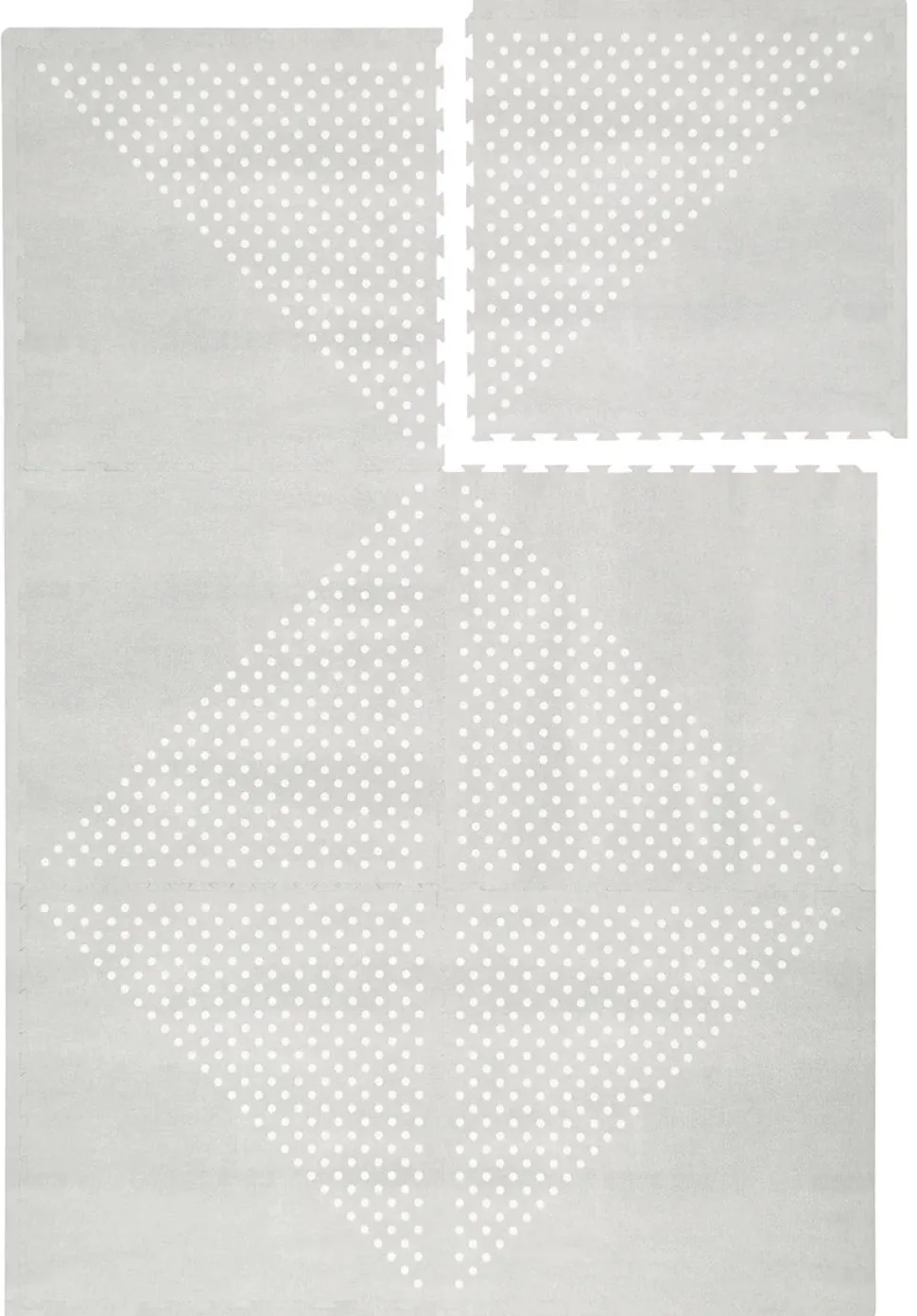 Toddlekind Printed Foam Puzzle Playmat - Earth - Dove