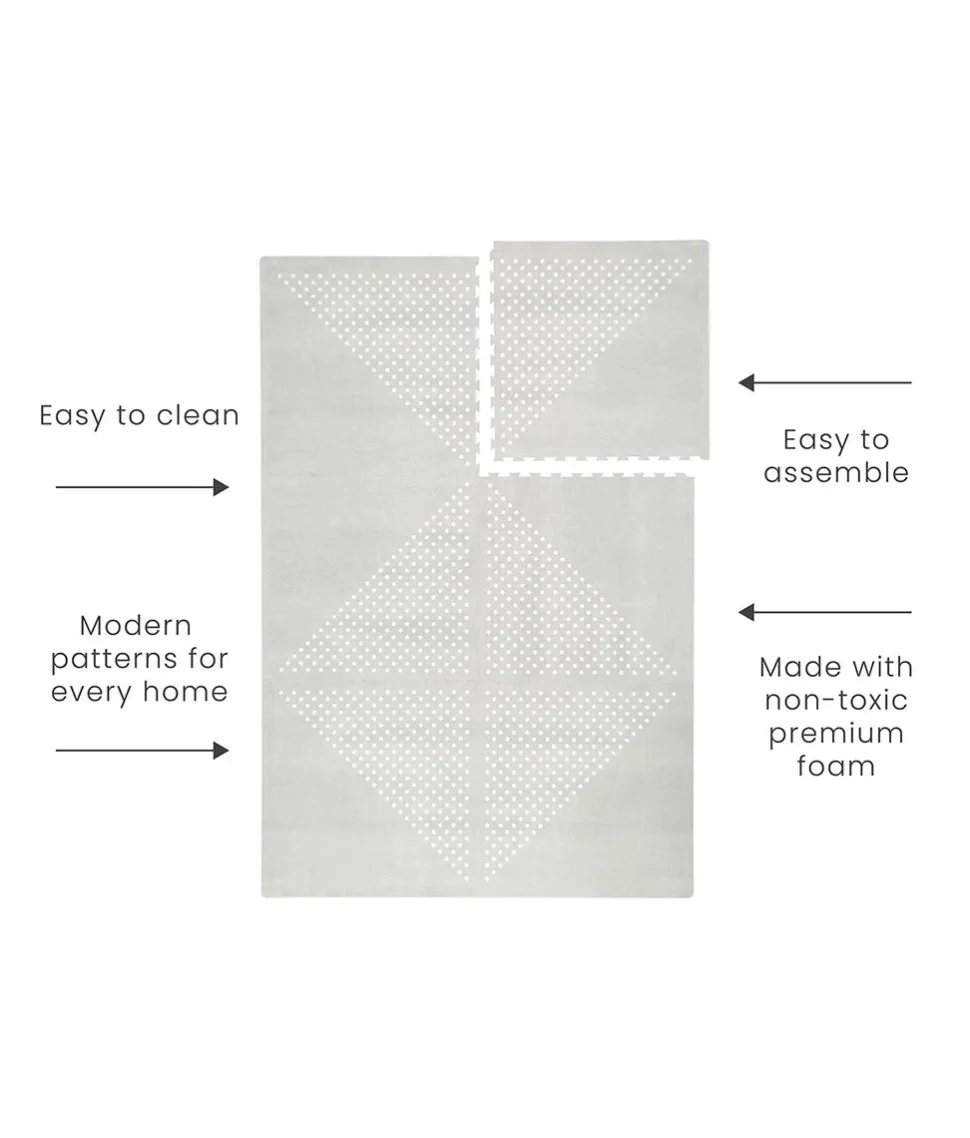 Toddlekind Printed Foam Puzzle Playmat - Earth - Dove