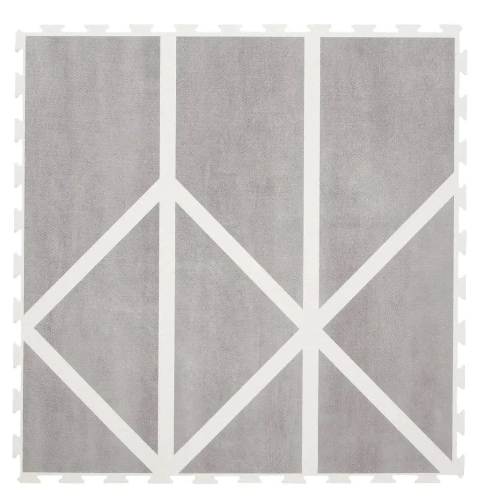 Toddlekind Printed Foam Puzzle Playmat - Nordic - Pebble