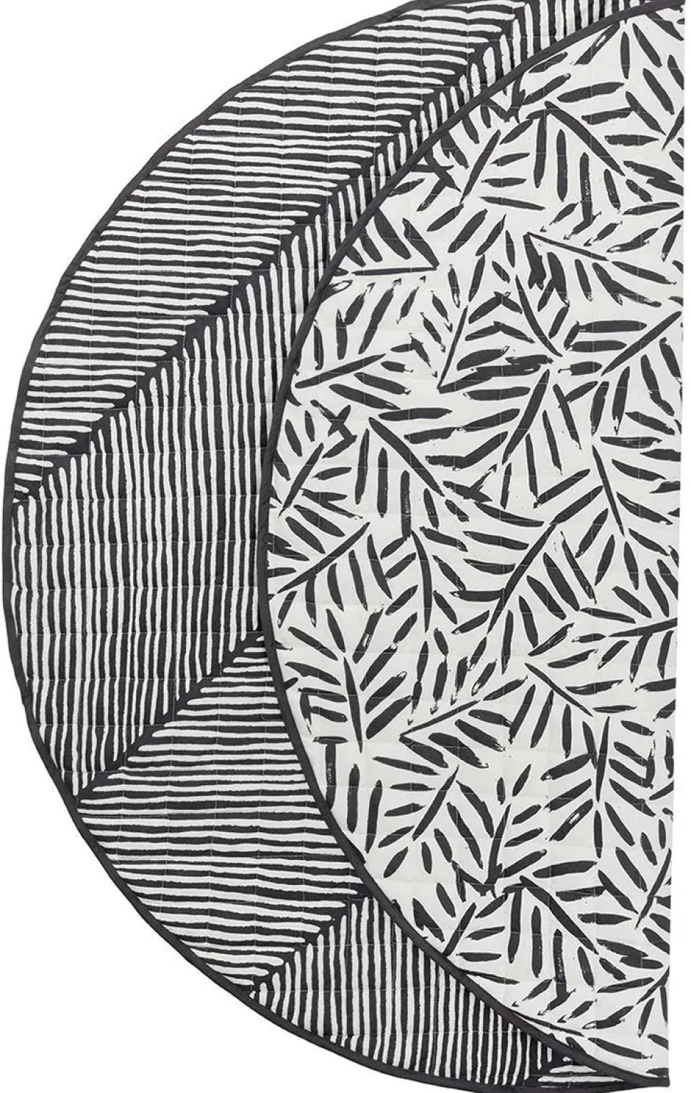 Toddlekind Quilted Cotton Reversible Playmat - Anchor