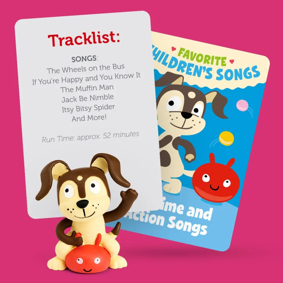 Tonies Toniebox Playtime Puppy Starter Set - Pink with Audio Character (3y+)