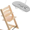 Tripp Trapp Chair + Newborn Set (One Box) - Natural