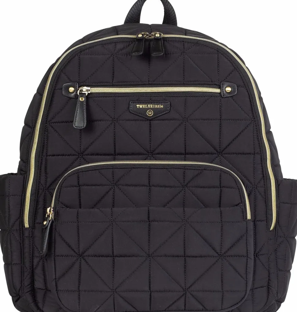 TWELVElittle Companion Backpack Diaper Bag 2.0 - Black