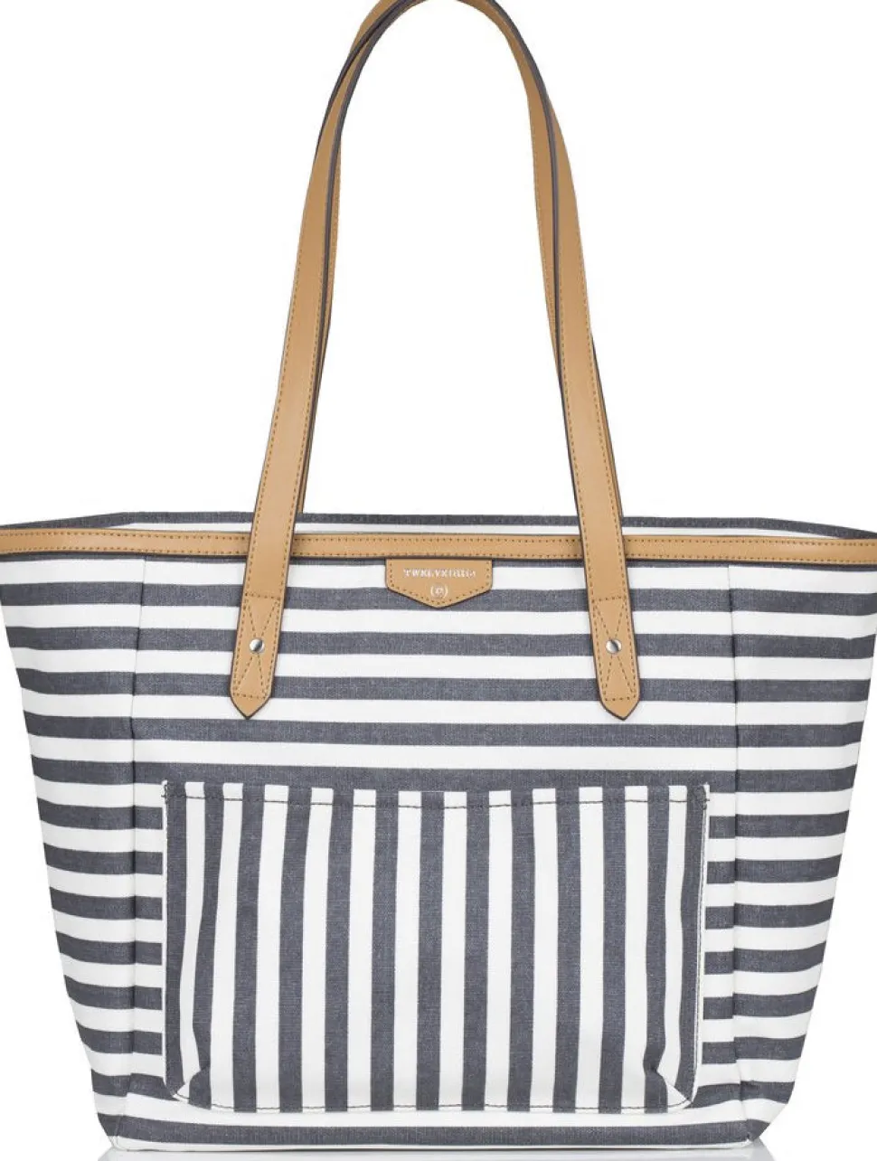 TWELVElittle Everyday Tote Diaper Bag - Grey Stripe