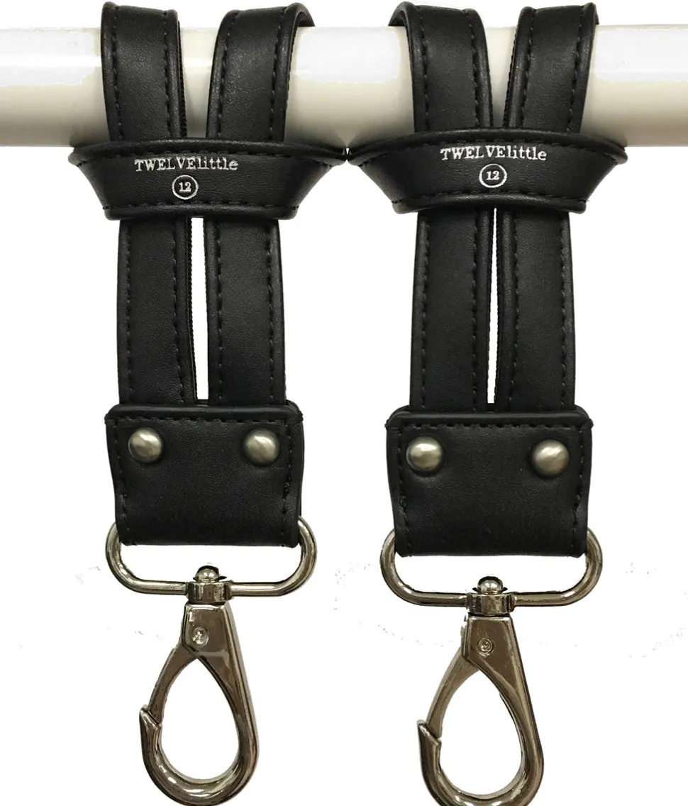 TWELVElittle On-The-Go Stroller Clips - Black