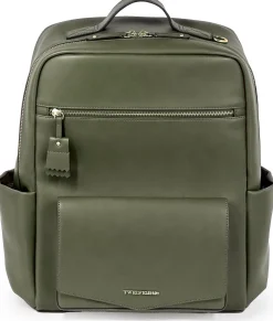 TWELVElittle Peek-A-Boo Backpack Diaper Bag - Olive