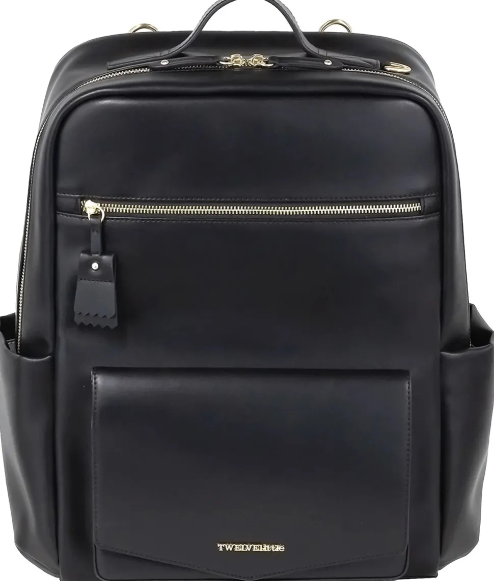 TWELVElittle Peek-a-boo Backpack - Black