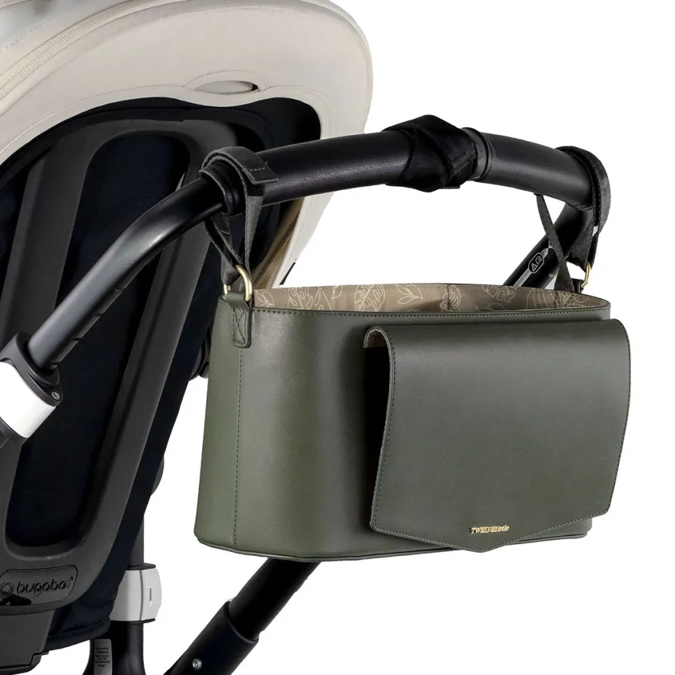 TWELVElittle Peek-A-Boo Stroller Caddy - Olive