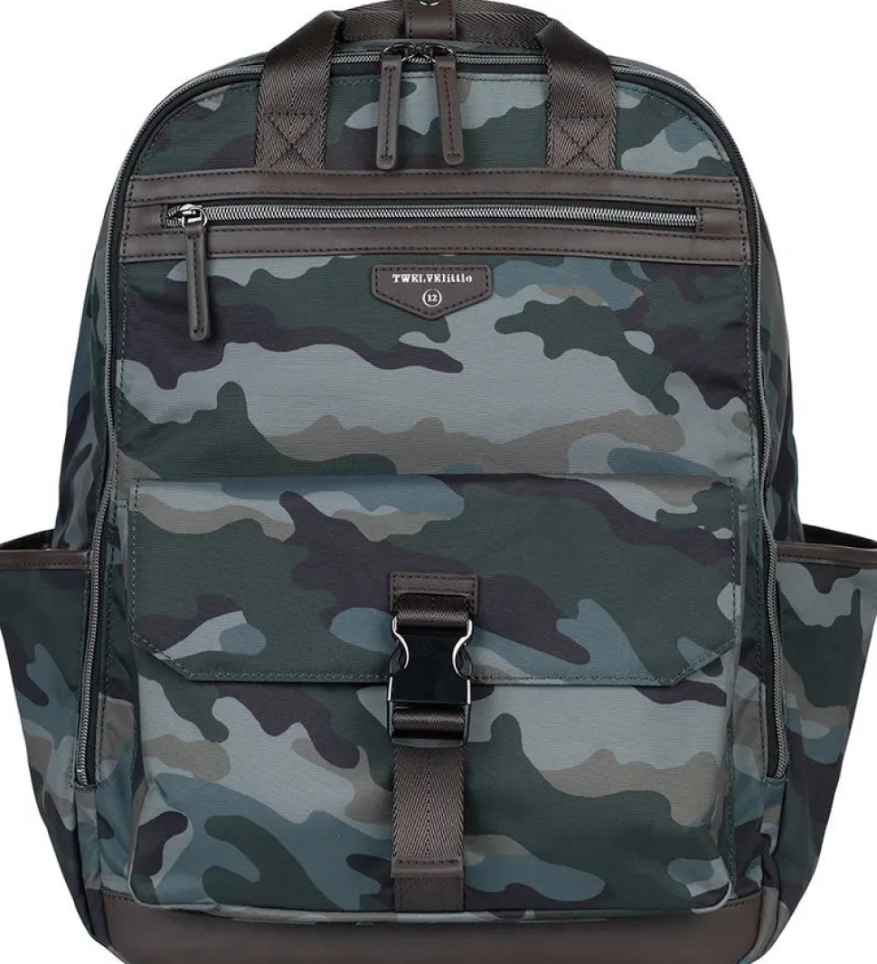TWELVElittle Unisex Courage Backpack Diaper Bag 2.0 - Camo Print