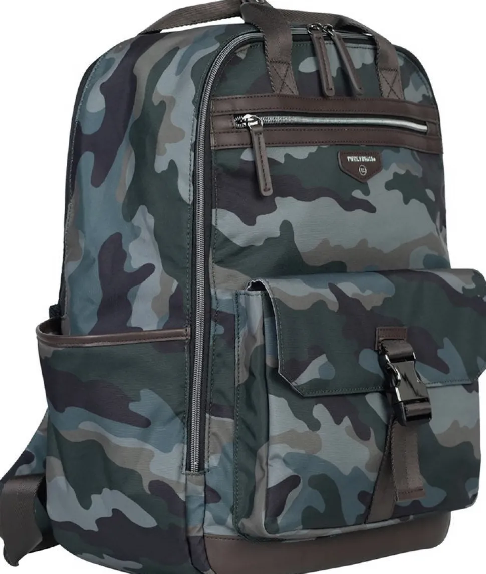TWELVElittle Unisex Courage Backpack Diaper Bag 2.0 - Camo Print