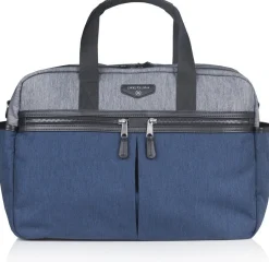 TWELVElittle Unisex Courage Satchel - Grey/Navy