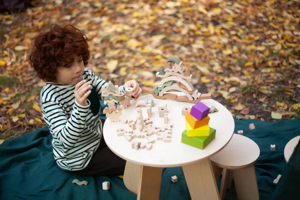 Ukidz BABAI Wooden Board Game - Creative Balancer