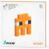Ukidz PIXIO Mini Monster Ghost - 24 Magnetic Blocks in 3 Colors