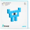 Ukidz PIXIO Mini Monster Japz - 23 Magnetic Blocks in 3 Colors