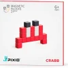 Ukidz PIXIO Mini Monster Crabb - 21 Magnetic Blocks in 3 Colors