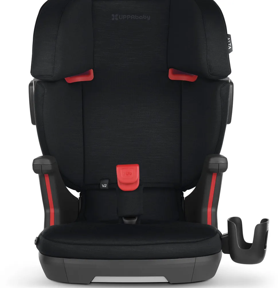 UPPAbaby Alta V2 Belt Positioning Booster Car Seat - Jake (Black Melange)