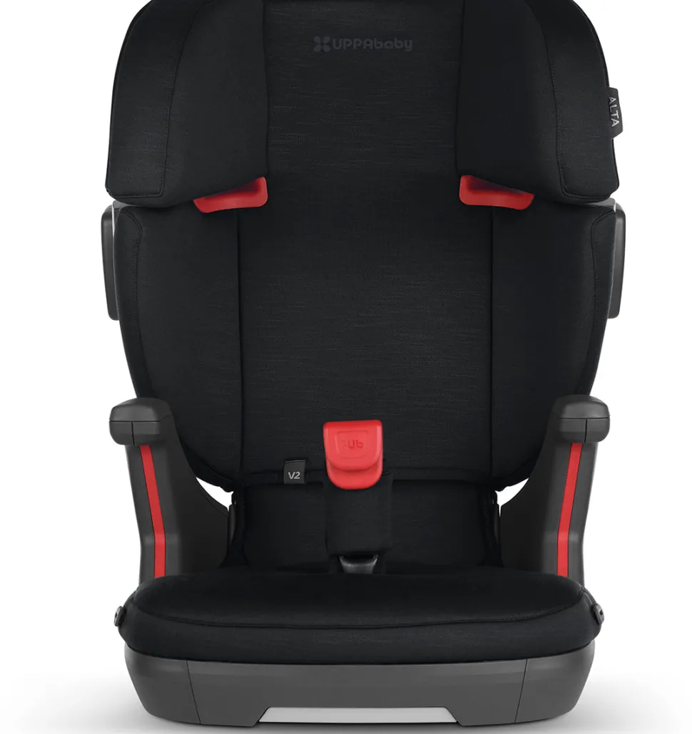 UPPAbaby Alta V2 Belt Positioning Booster Car Seat - Jake (Black Melange)