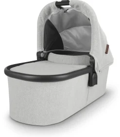 UPPAbaby Bassinet - Anthony (White and Grey Chenille / Carbon)